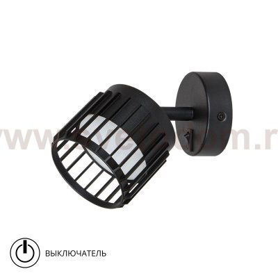 Накладной светильник спот Arte Lamp A8031AP-1BK ATRIA