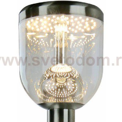 Светильник уличный столб Arte lamp A8163PA-1SS INCHINO