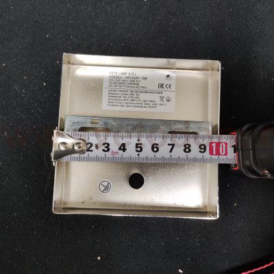 Светильник настенный бра Arte lamp A8165AP-1BK VISUALE