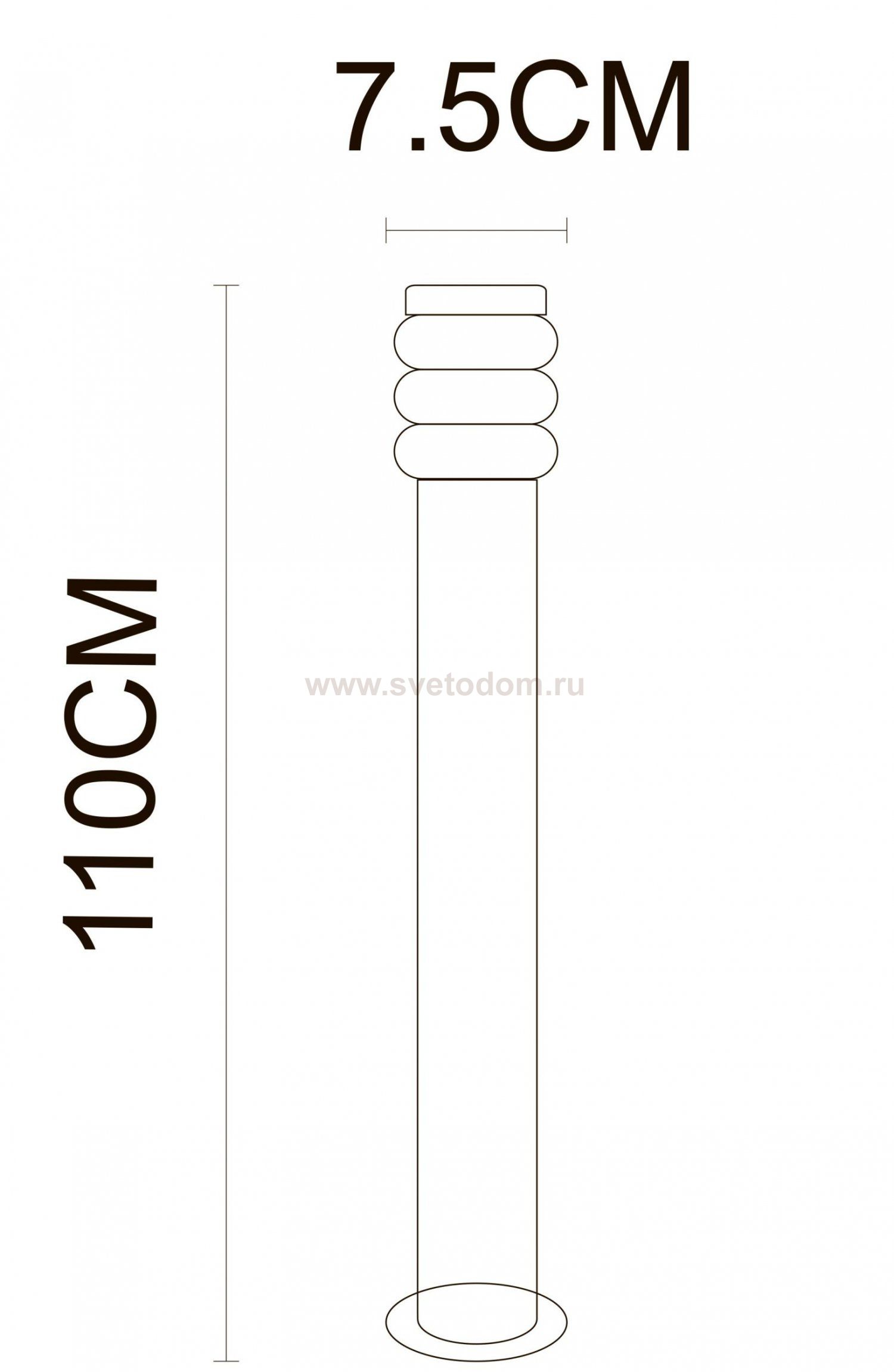 Светильник уличный Arte lamp A8382PA-1SS Portico