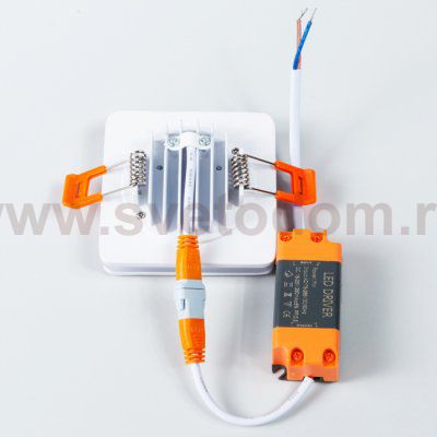 Светильник потолочный 7Вт 4К Arte lamp A8432PL-1WH TABIT