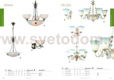 Светильник подвесной Arte lamp A8615SP-3AB NINNA