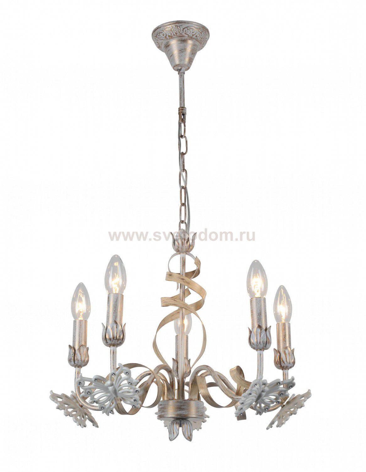 Люстра Arte lamp A8626LM-5WG Libellula
