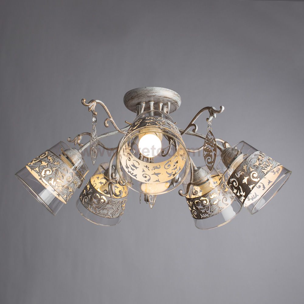 Светильник потолочный Arte lamp A9081PL-5WG Calice