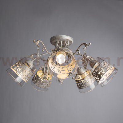 Светильник потолочный Arte lamp A9081PL-5WG Calice