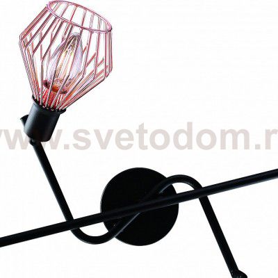 Потолочная люстра Arte lamp A9164PL-4BK Grato