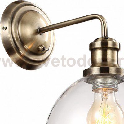 Светильник настенный бра Arte lamp A9273AP-1AB Oglio 