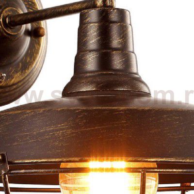 Светильник настенный Arte lamp A9183AP-1BR Ferrico
