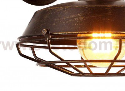 Светильник настенный Arte lamp A9183AP-1BR Ferrico