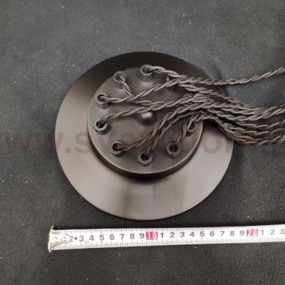 Люстра паук лофт Arte lamp A9184SP-10BK FUORI