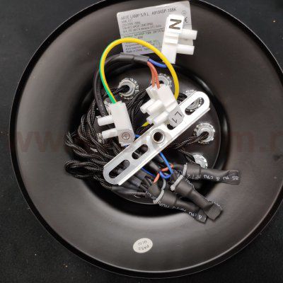 Люстра паук лофт Arte lamp A9184SP-10BK FUORI