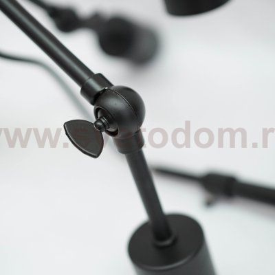 Люстра лофт паук Arte Lamp A9190LM-6BK ROOTS