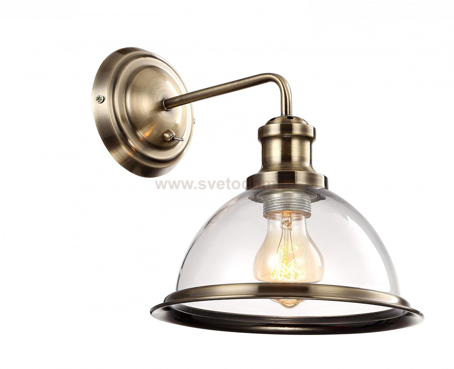 Светильник настенный бра Arte lamp A9273AP-1AB Oglio 