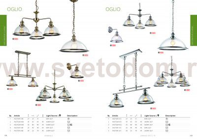 Светильник подвесной Arte lamp A9273SP-1AB Oglio