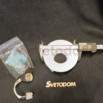 Точечный встраиваемый светильник Arte Lamp INVISIBLE A9282PL-1WH