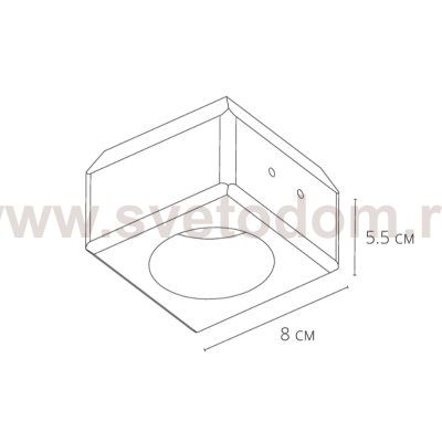 Точечные встраиваемые светильники Arte lamp A9286PL-1WH INVISIBLE