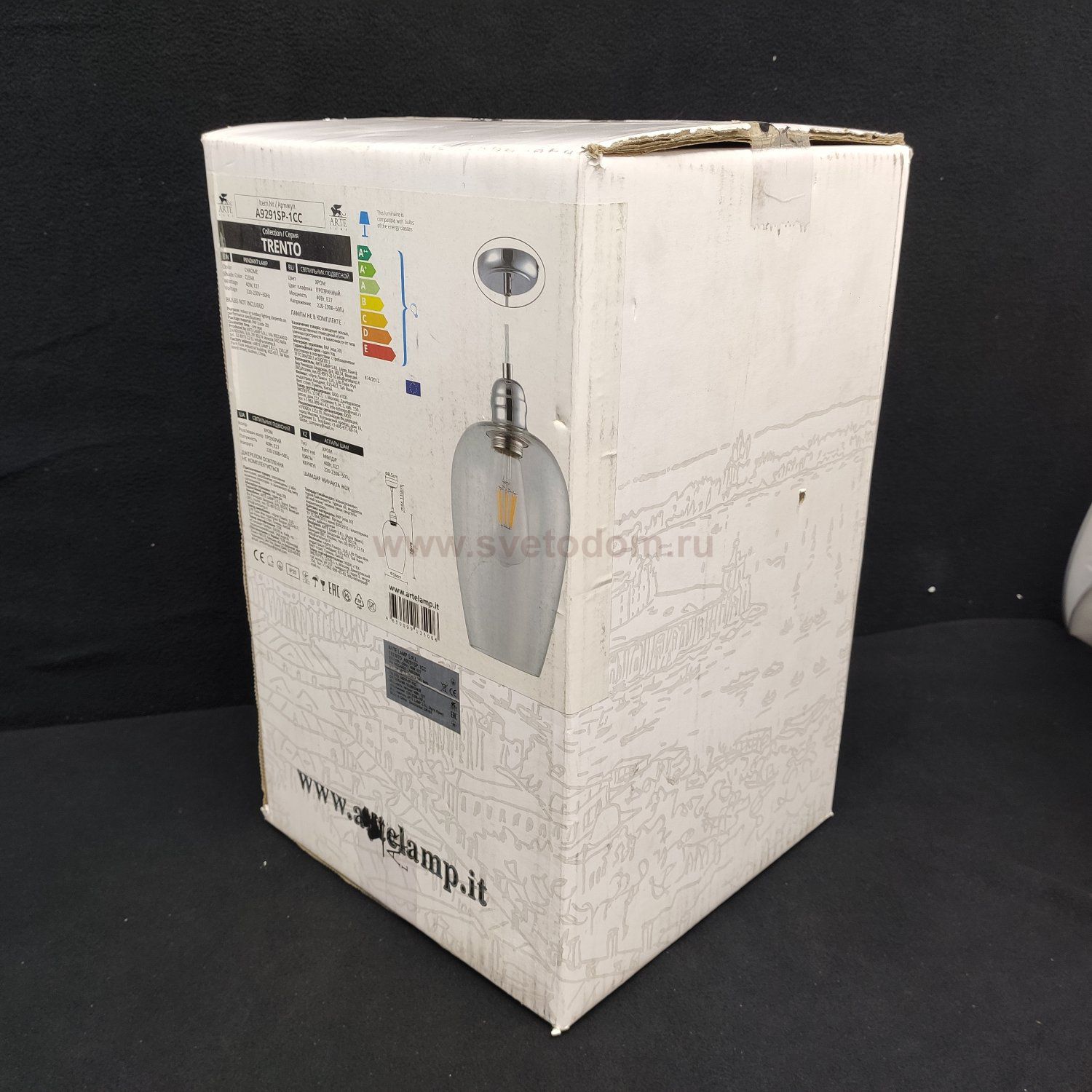 Светильник подвесной Arte lamp A9291SP-1CC TRENTO