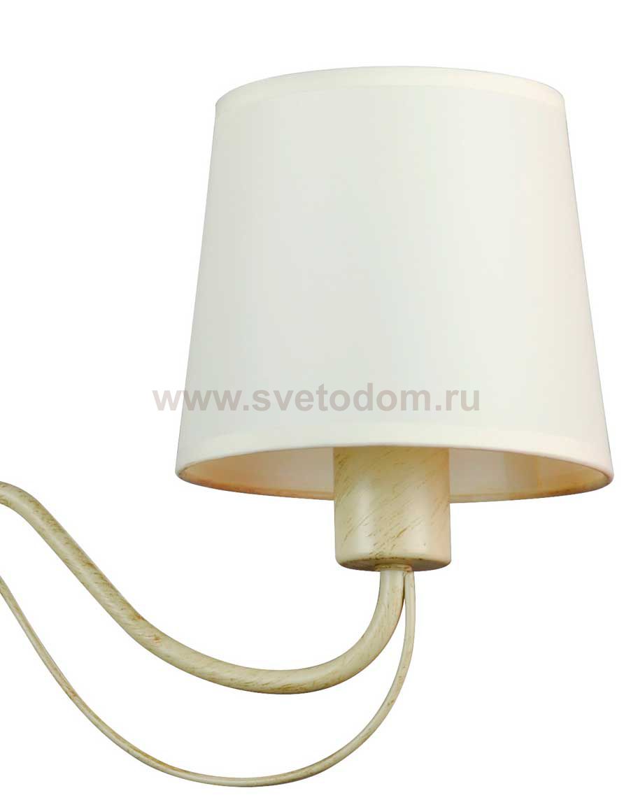 Люстра белая классическая Arte lamp A9310LM-3WG Orlean