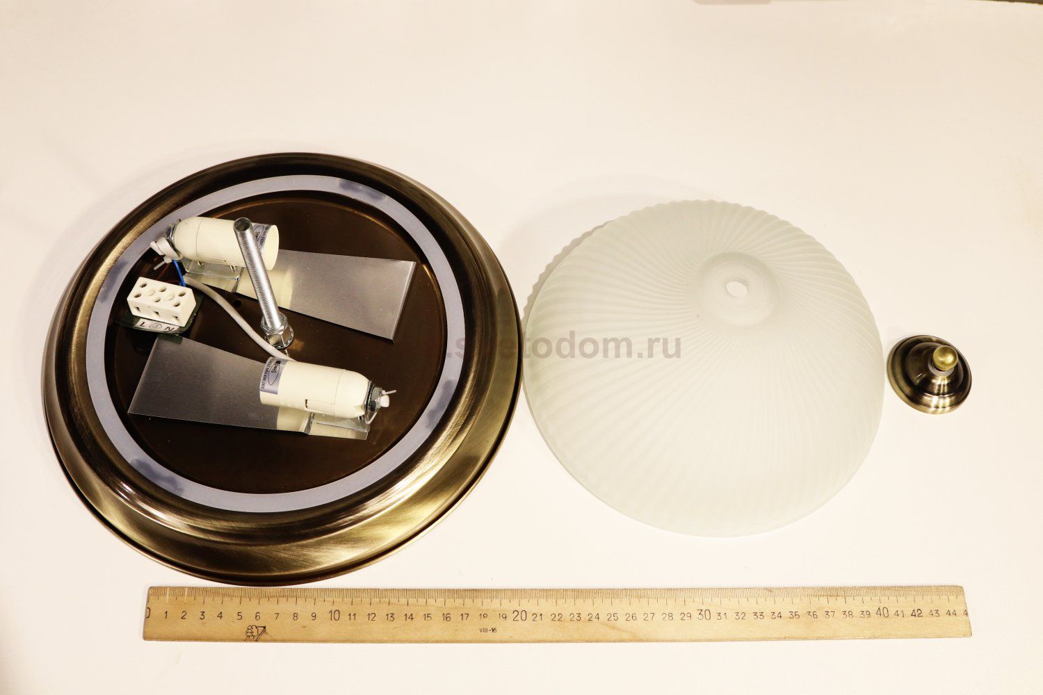 Светильник потолочный Arte lamp A9370PL-2AB AQUA-PLATE