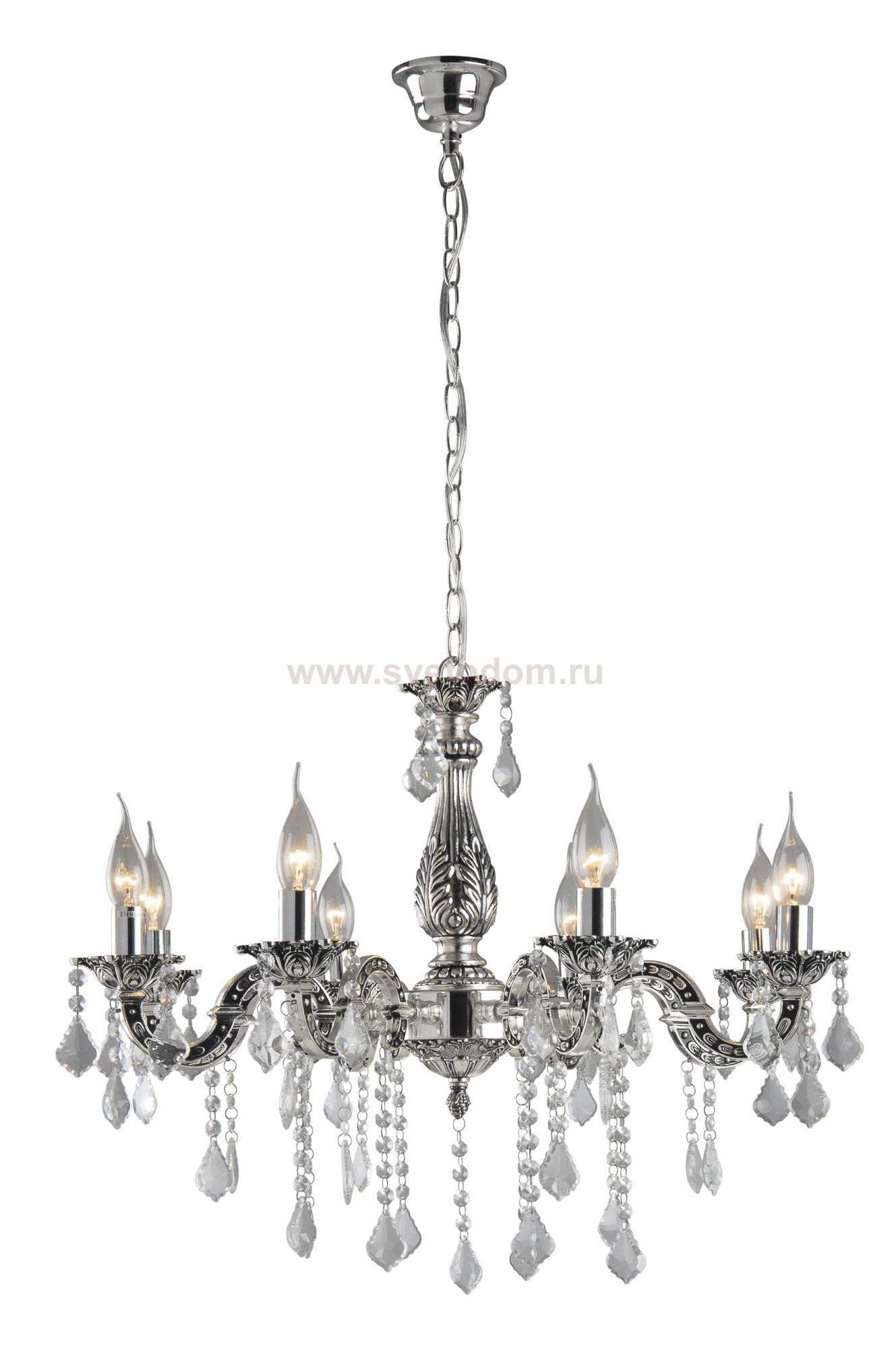 Люстра подвесная Arte lamp A9380LM-8SB Cesare