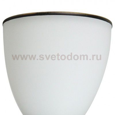 Плафон стекло матовое белое E27 Arte lamp A9518AP/LM Bonito