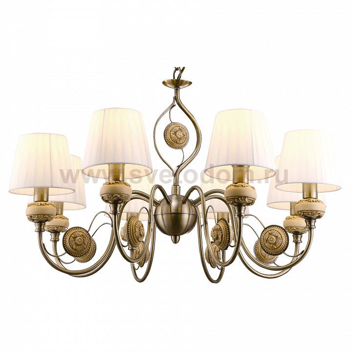 Подвесная люстра Arte lamp A9583LM-8AB Intaglio
