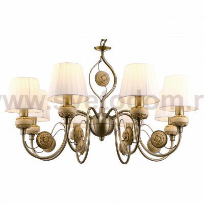 Подвесная люстра Arte lamp A9583LM-8AB Intaglio