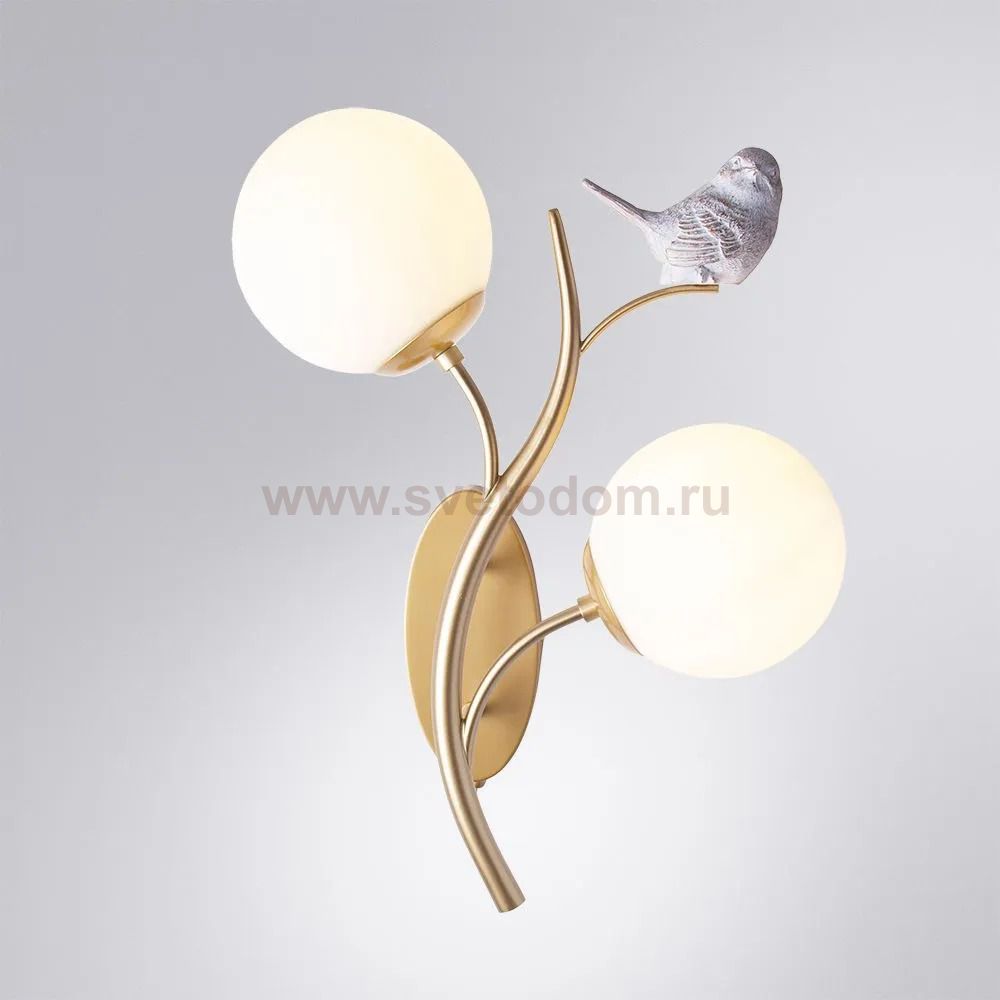 Светильник настенный Arte Lamp A9712AP-2SG CAMOMILLA