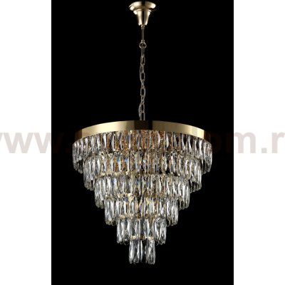 Люстра Crystal Lux ABIGAIL SP-PL15 D620 GOLD/TRANSPARENT (0011/315)