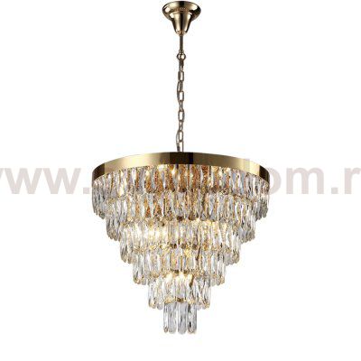 Люстра Crystal Lux ABIGAIL SP-PL15 D620 GOLD/TRANSPARENT (0011/315)
