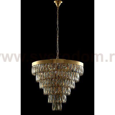 Светильник Crystal lux ABIGAIL SP-PL15 D620 GOLD/TRANSPARENTE
