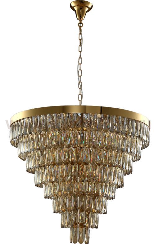 Светильник Crystal lux ABIGAIL SP22 D820 GOLD/TRANSPARENTE