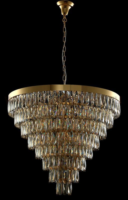 Светильник Crystal lux ABIGAIL SP22 D820 GOLD/TRANSPARENTE