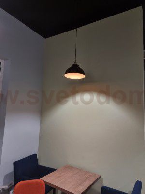 Светильник подвесной Arte lamp A7039SP-1BK CAPPELLO