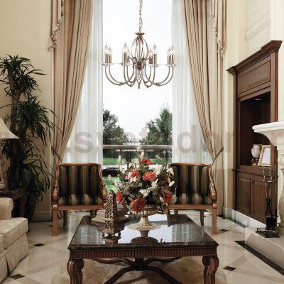 Люстра Natural concept AG8 AGED BRASS AEGEAN