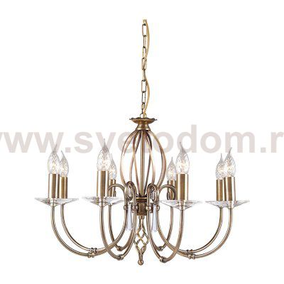 Люстра Natural concept AG8 AGED BRASS AEGEAN