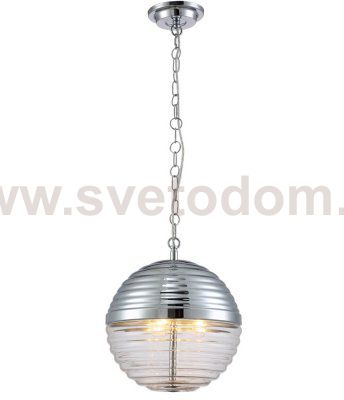 Светильник подвесной Crystal Lux ALBERTO SP3 CHROME/TRANSPARENTE (0060/203)