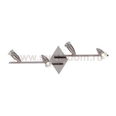 Светильник бра Ideal Lux ALFA PB4 NICKEL