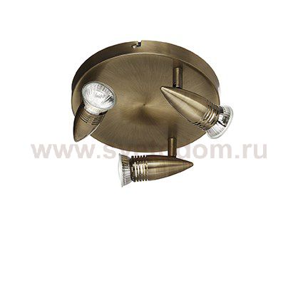 Потолочный светильник Ideal Lux ALFA PL3 BRUNITO