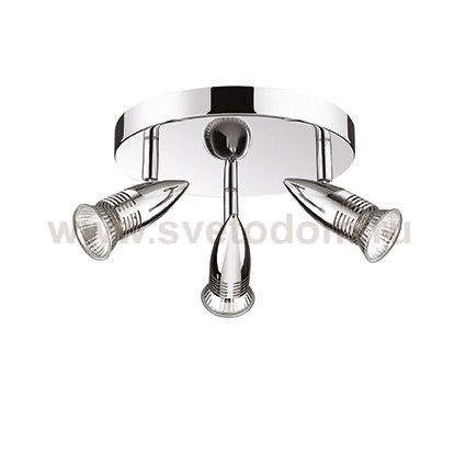 Потолочный светильник Ideal Lux ALFA PL3 CROMO