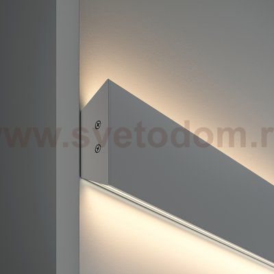 Комплектующие к светодиодной ленте Maytoni ALM-1848-S-2M Алюминиевый профиль 