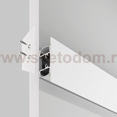 Комплектующие к светодиодной ленте Maytoni ALM-1848-W-2M Алюминиевый профиль 