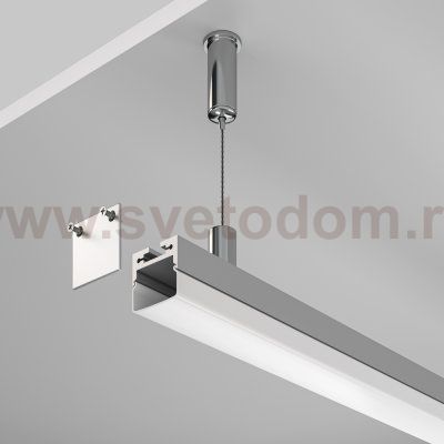 Комплектующие к светодиодной ленте Maytoni ALM-2020B-S-2M Алюминиевый профиль 