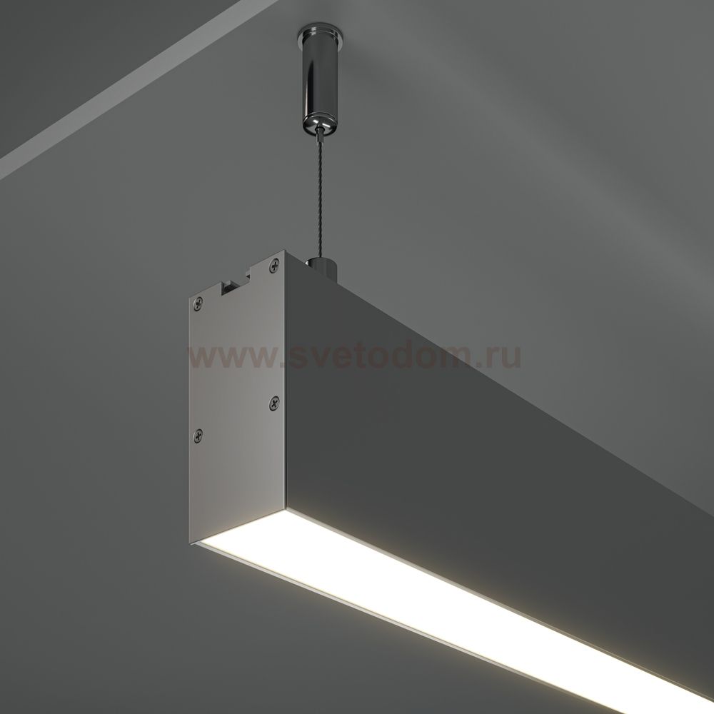 Комплектующие к светодиодной ленте Maytoni ALM-3566-S-2M Алюминиевый профиль 