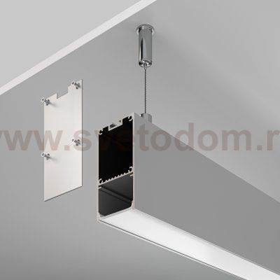 Комплектующие к светодиодной ленте Maytoni ALM-3566-S-2M Алюминиевый профиль 