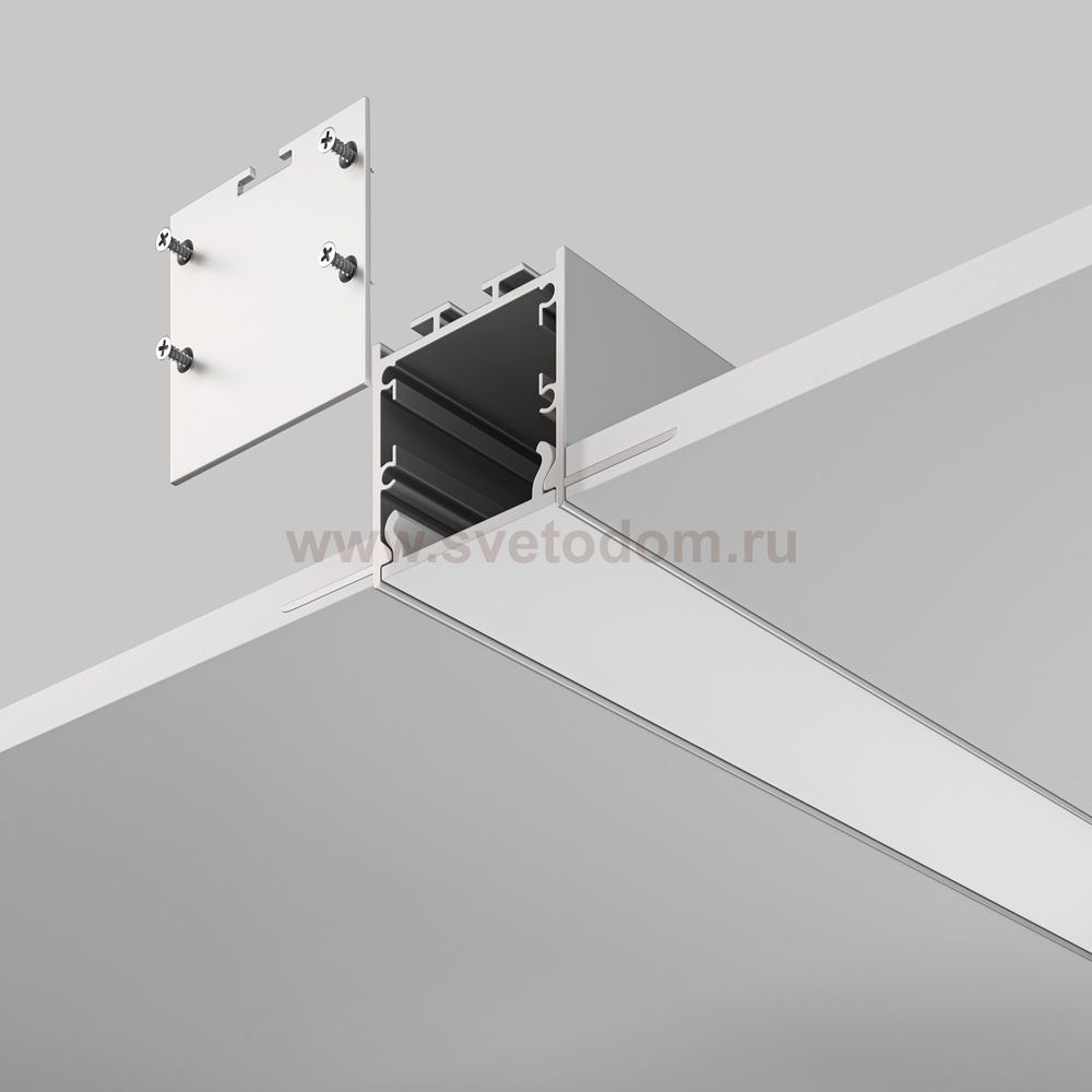 Комплектующие к светодиодной ленте Maytoni ALM-7135-S-2M Алюминиевый профиль 