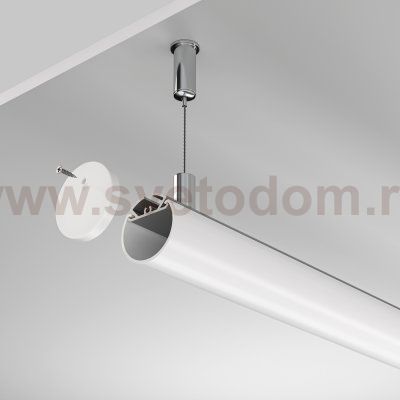 Комплектующие к светодиодной ленте Maytoni ALM-D30-S-2M Алюминиевый профиль 