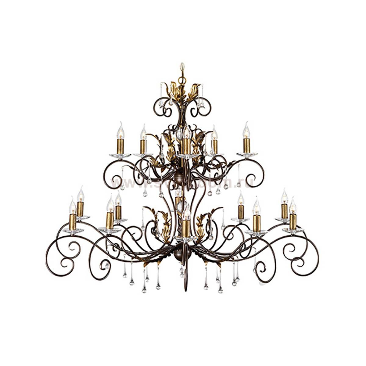 Люстра Natural concept AML15 BRONZE AMARILLI