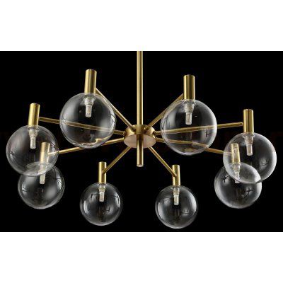 Люстра Crystal Lux ANDRES SP8 BRONZE/TRANSPARENTE (0140/308)