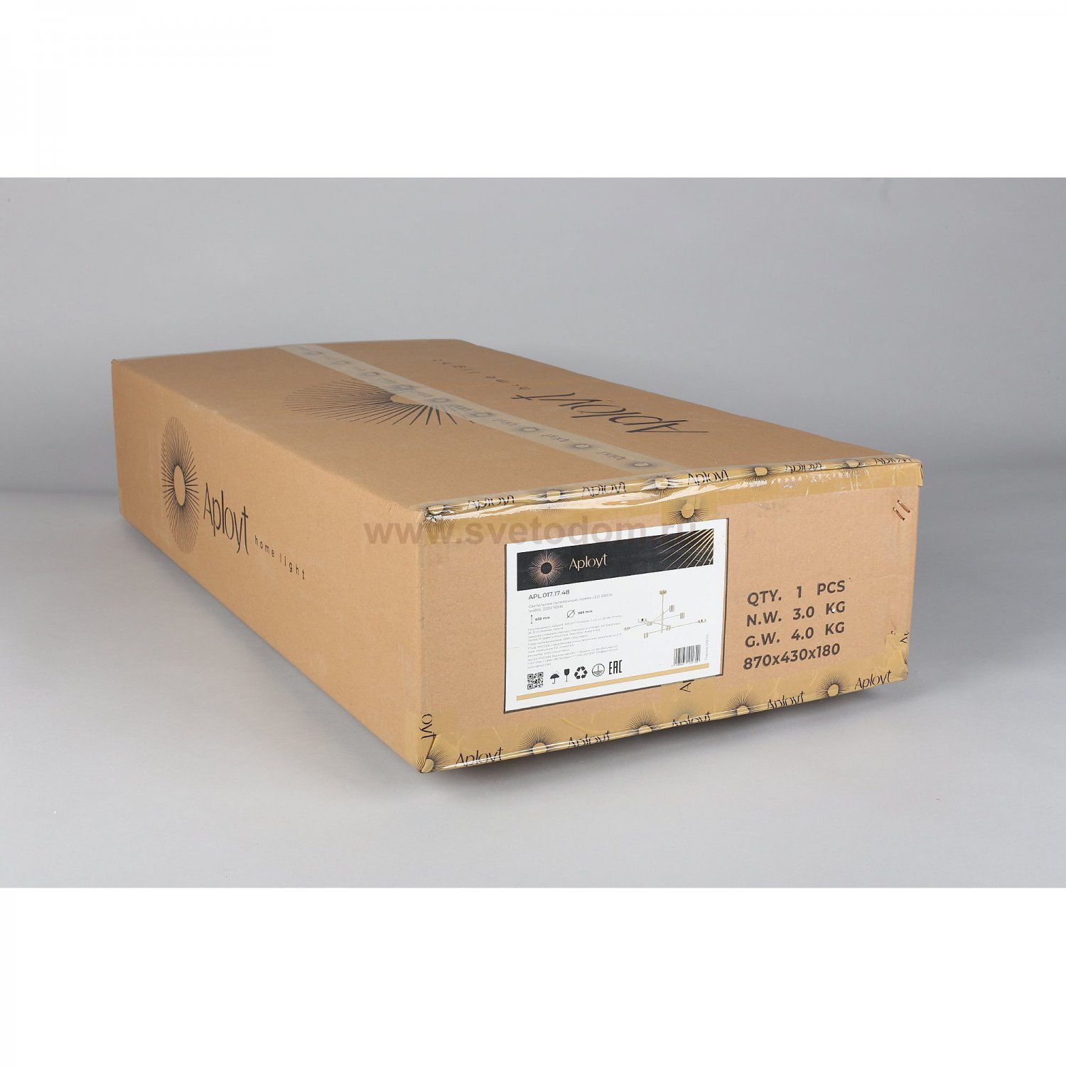 Люстра потолочная Aployt APL.017.17.48 Frania